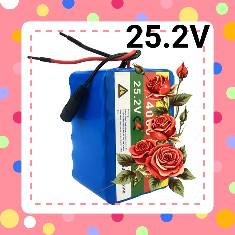 6s4p Electric Bicycle Moped/Electric/18650 Battery Pack 25.2V 14000mah Lithium ion Rechargeable Battery 14Ah