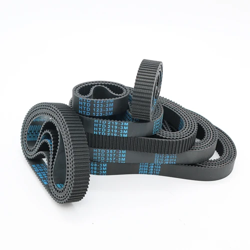 Imagen 2 del producto Correa de distribución HTD3M, longitud de 90mm a 255mm, ancho de correa 3M, 6mm, 10mm, correa síncrona, correa de goma de bucle cerrado 3M, correas HTD 3M de 15mm y 20mm