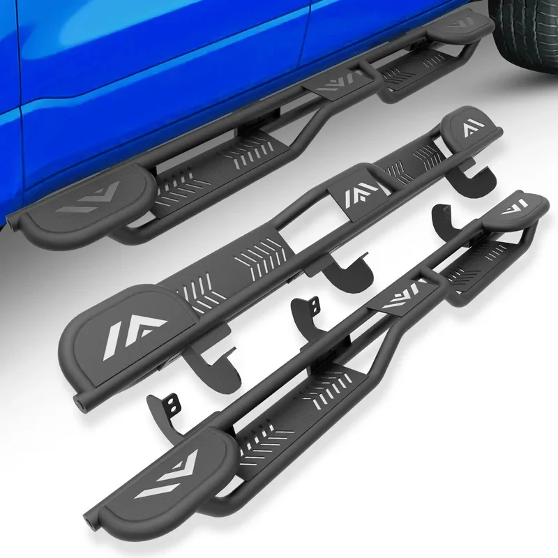 High Quality Side Rails Two Stairs Design Bolt On Fit 2005-2025 Crew Cab 4 Full Doors - view 2