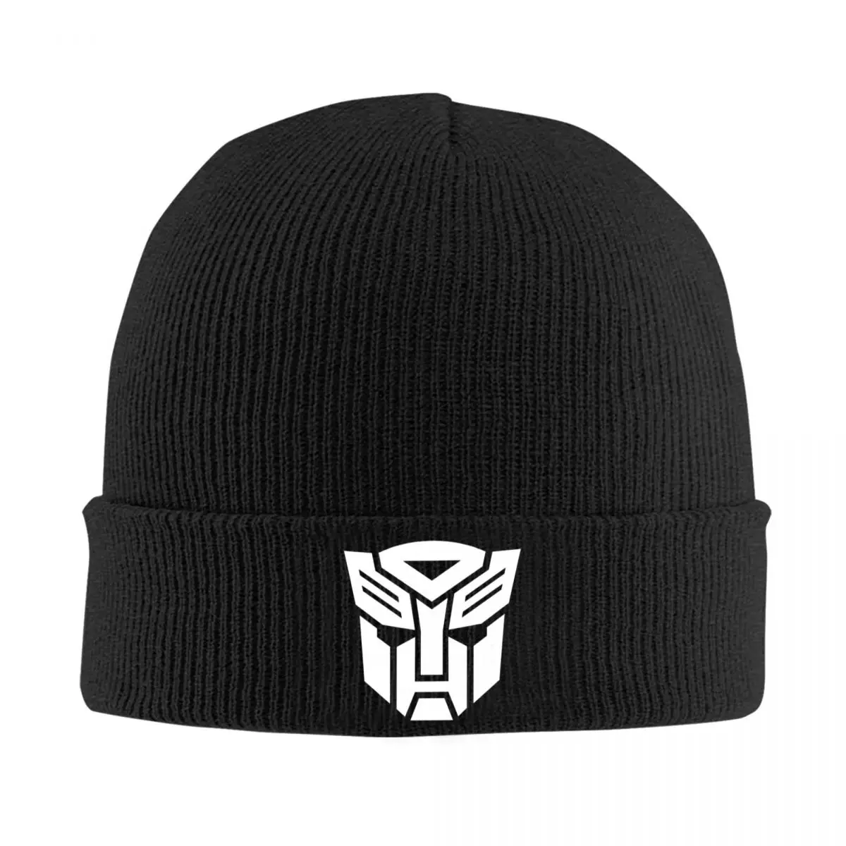 

Transformer Autobots Film Knitted Hats Bonnets Skullies Beanies Warm Ski Cap Beanie Hat