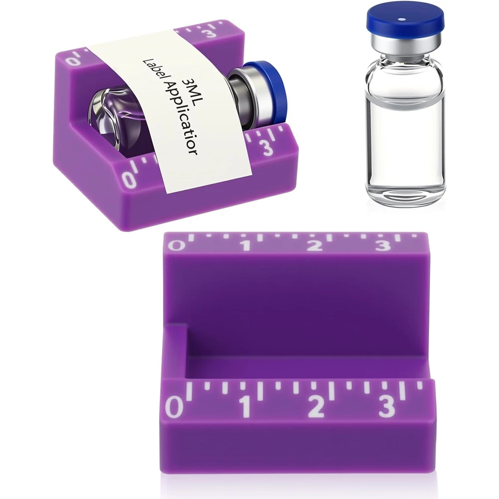 KSOL Vial Label Applicator 3ml Bottle Labeling Application Tool for Small Jars Essential Oils Containers Bottles