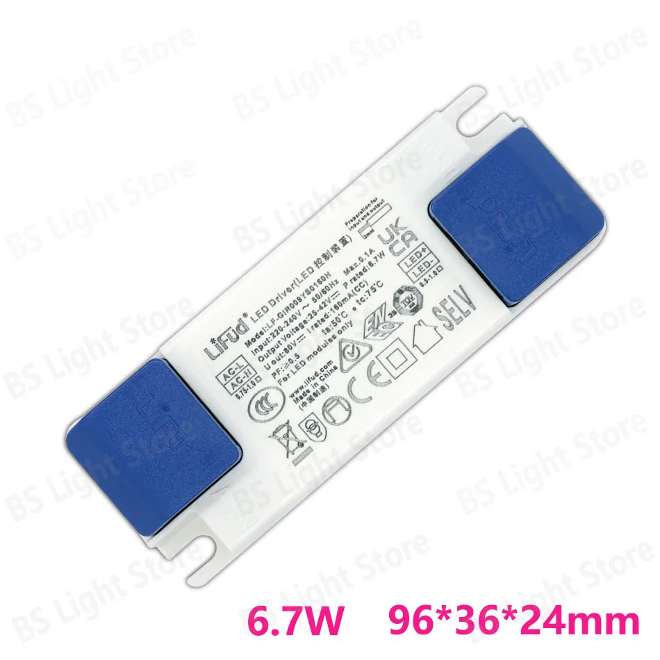 30 40V LED-Treiber 220-240V LED-Netzteil Transformator 30W 32W 40W 42W 48W 60W Flimmerfrei LF-GIRxxxYS Serie-LiFud Netzteil
