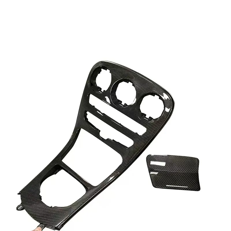 Mercedes Benz Carbon Fiber Interior Kits Cover For C63 C180 C200 C300 Models Automotive Dash Trim Dashboard Instrument Panel