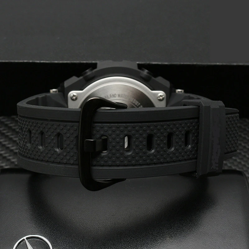 Resin Watch Strap for Casio G-Shock GST-W120L S130L S310 B100 GST-W100G Men Rubber Wrist Band Bracelet GST Series 26-14mm view 4