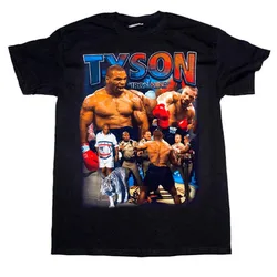 Mike Tyson Men T-shirt Short Sleeve Casual Cotton O-Neck T Shirts