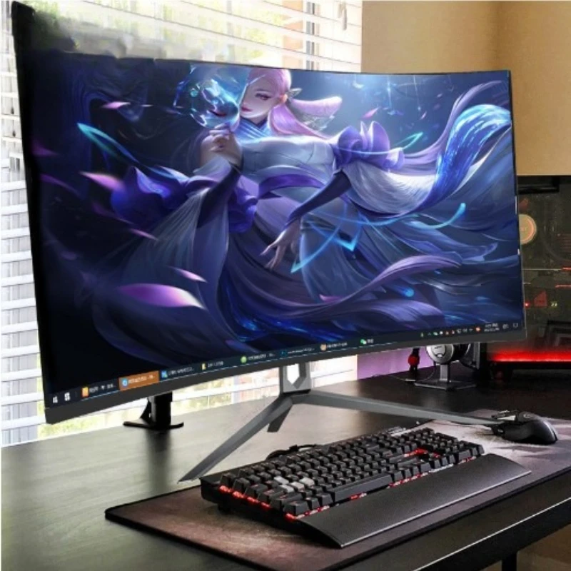 Monitor 32 inch desktop computer office 2k 144hz high definition 27 inch 4k display screen