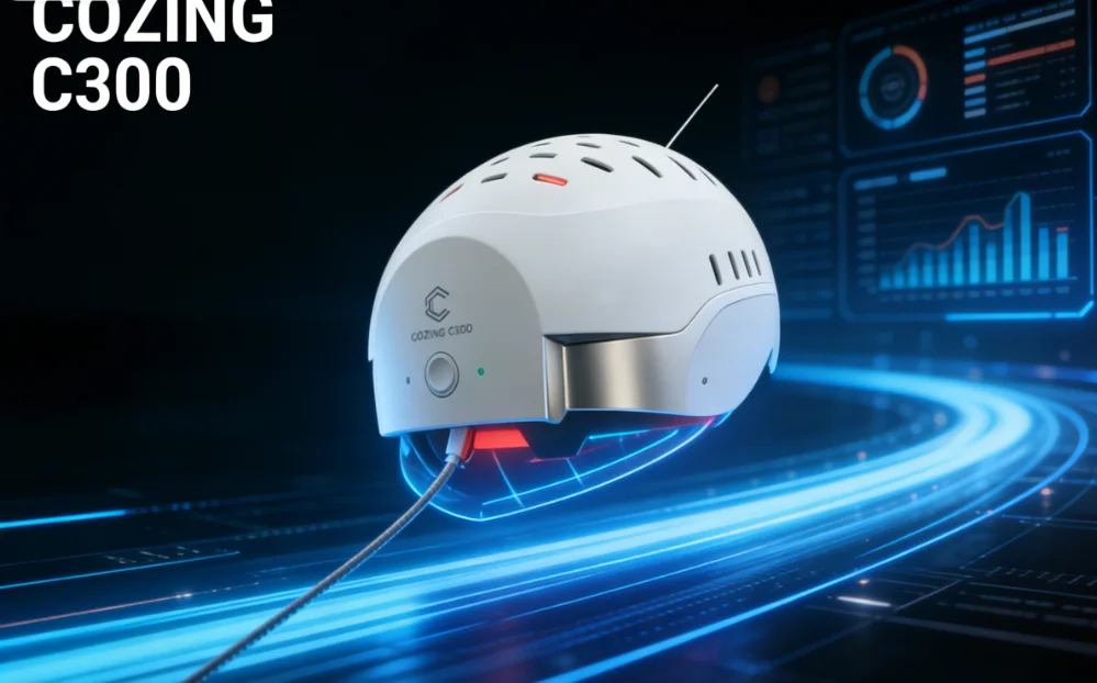 Photobiomodulation Laser Helmet 90 650nm Laser 210 660nm LED LLLT Cap for Baldness Regrowth