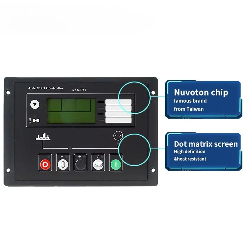 

DSE710 Diesel Engine Electrical Control Panel for Diesel Generator Control Module