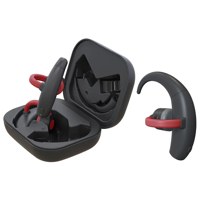 GW1 Bone Conduction Bluetooth Headset Sports ear-mounted running and cycling noise-cancelling IPX4 waterproof TWS headset