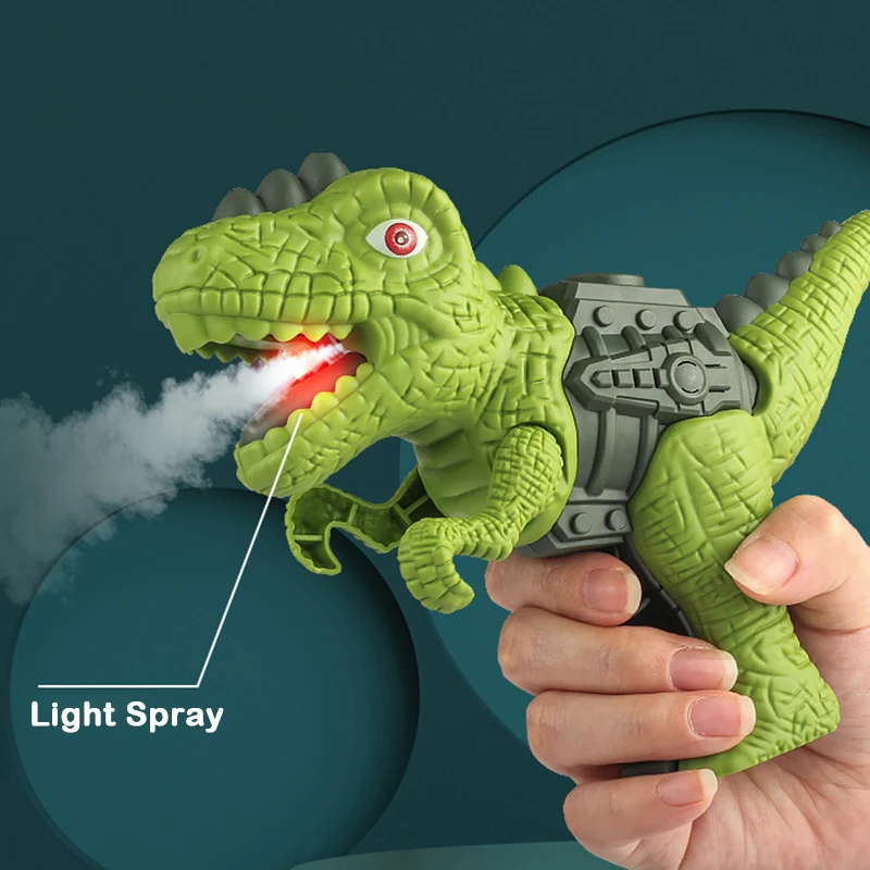 Fun Electric Spray Dinosaur Spray Children Toy Tyrannosaurus Three Horned Dragon Toy Animal Baby 2 Years Old Boys And Girls Toys