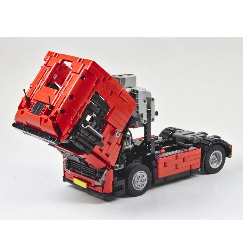 Caminhão basculante pesado RC eletrônico para crianças, Modelo de bloco de construção, Transporte importante da cidade, Caminhão grande da cidade, MOC-39430, 2548 Peças