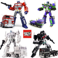 WEIJIANG Transformation Optimus OP MPP10 MPP10B MPP10W MPP10E Commander truck and trailer Oversize Diecast Action Figure toy