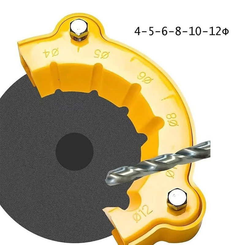 Affûteur de bits pour toutes les embouts, accessoire de meulage de foret, perceuse de meuleuse d'angle, outil de meuleuse de forage