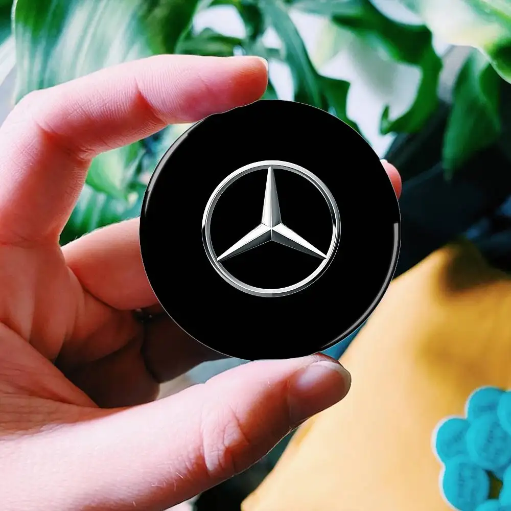 M-Mercedes-Ben-zs logo 58mm Cute Series Pins Funny Badge Interesting Cartoon Animals Brooches Backpack Clothes Gift Accessory - view 3