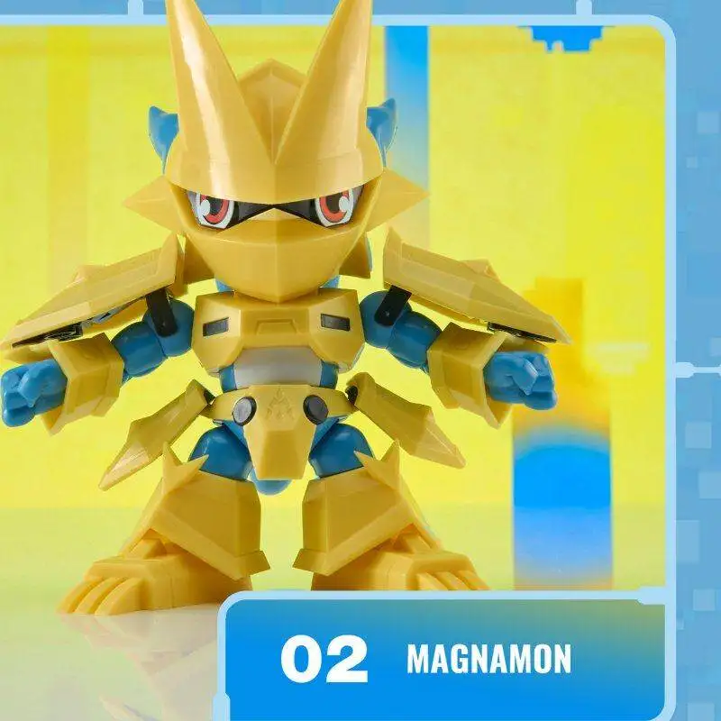 Genuine Qmsv Mini Plabako Digimon Adventure Blind Box 2026 Vol.2