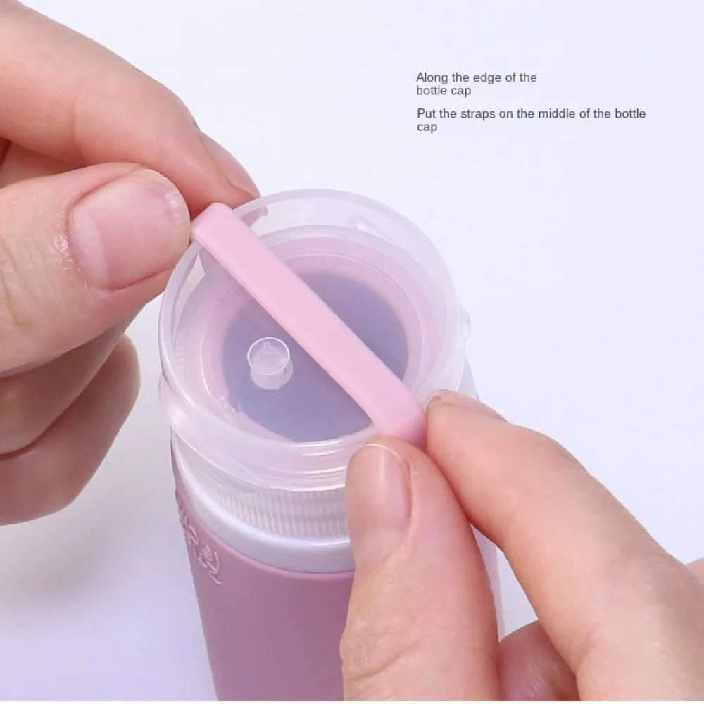 Hochwertiger Unterabfüllungs-Flüssigkeitsbehälter, auslaufsicher, leer, für Reisen, nachfüllbare Flasche, Kosmetiklotion, weiches Silikon, Quetschröhre, für Reisen