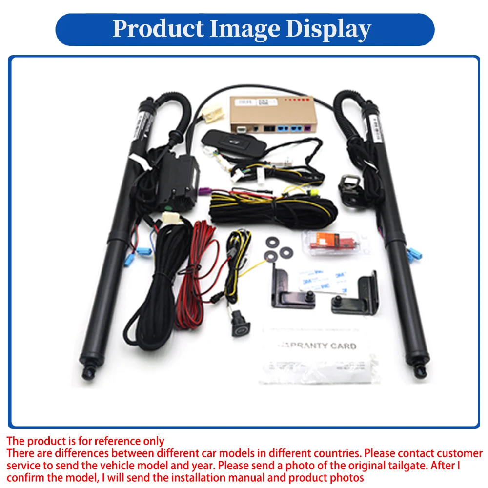 for Fengon DFSK Glory 500 E3 Seres 3 ix3 Cirelli 2 Plus Ruichi S513 Smart Powered Tailgate Power Liftgate System Trunk Lift Kit