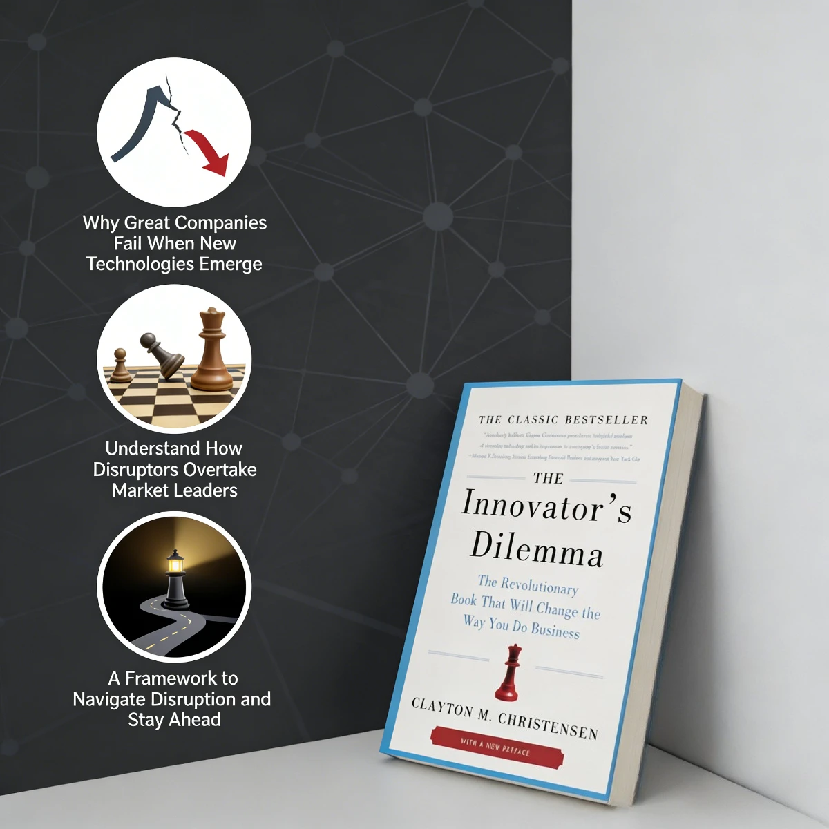 The Innovator's Dilemma Revolutionary Business Strategy Innovation Technology Management Leadership New Preface Business Growth