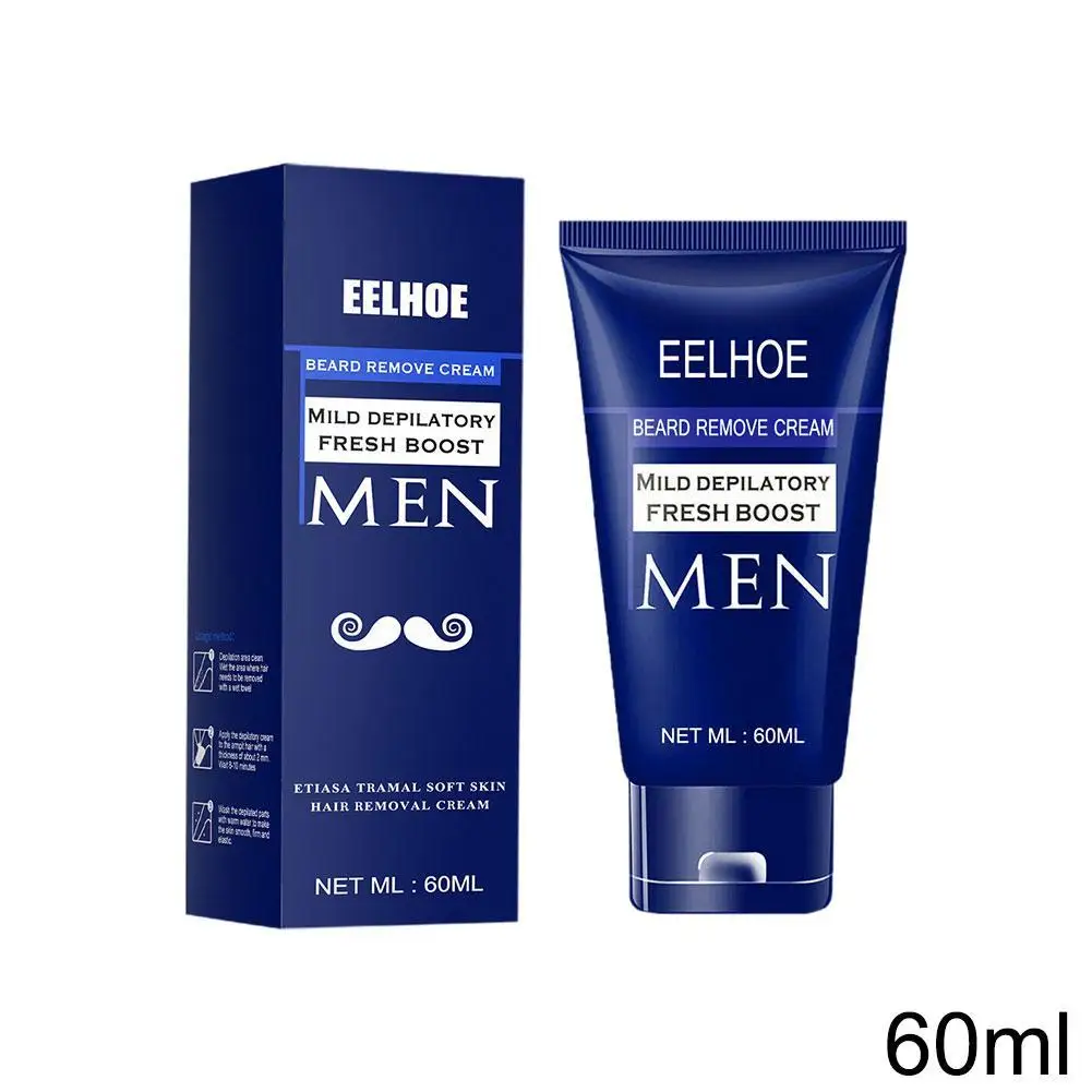 Men's Beard Hair Removal Cream Permanent Removal Inhibitor Spray Gentle body Beard Armpit Depilatory Care Cream