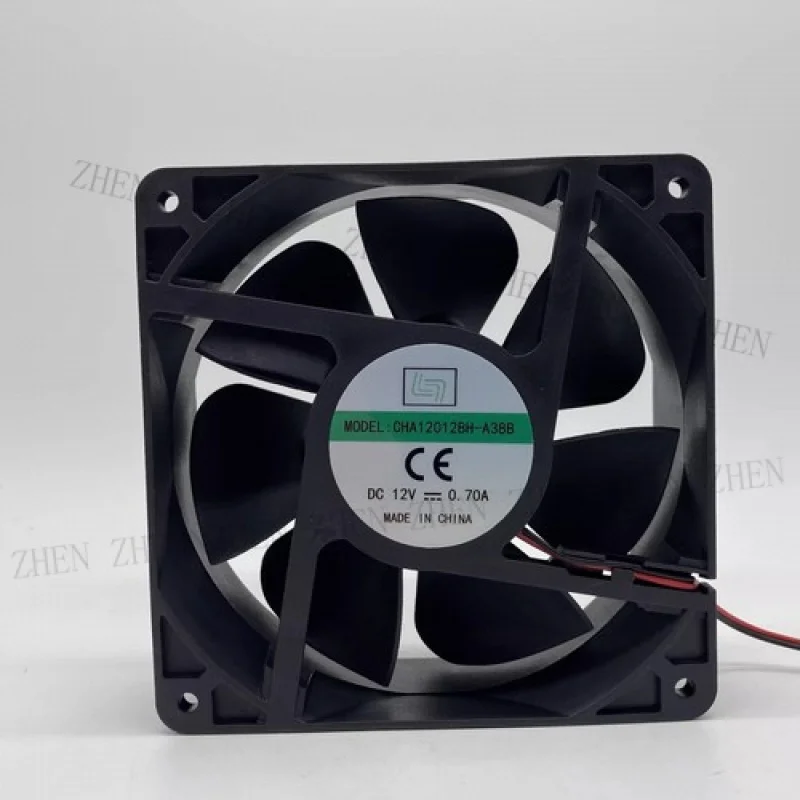 

Y 1 шт. CHA12012BH-A38B 12038 DC12V 0,70A 12 см охлаждающий вентилятор