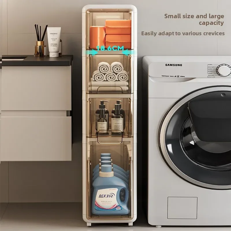 

Шкафчик с трещинами, всякая всячина для одежды, шкаф для хранения ящика, зазор для ванной комнаты, многослойный шкаф для хранения вещей