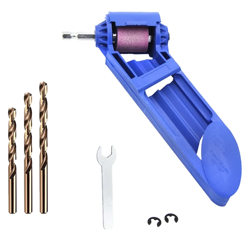 

1 Set Portable Grinder Electric Drill Grinder Grinding Wheel Grinder Twist Drill Portable Repair Tool