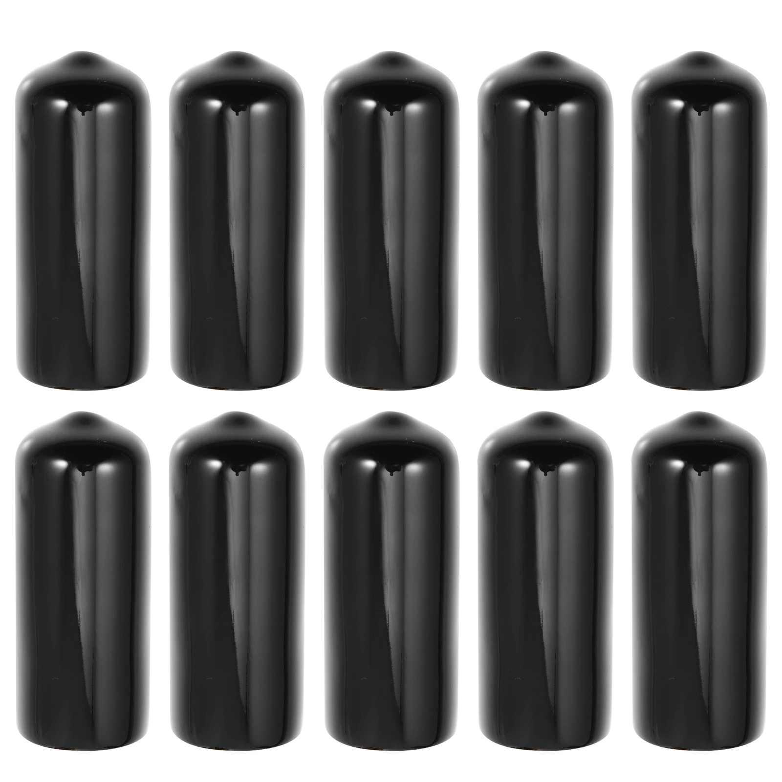

10 Pcs Protector Rubber Billiard Cue Tips Anti-slide Billiard Cue Protector Covers Snooker Accessories Premium Material