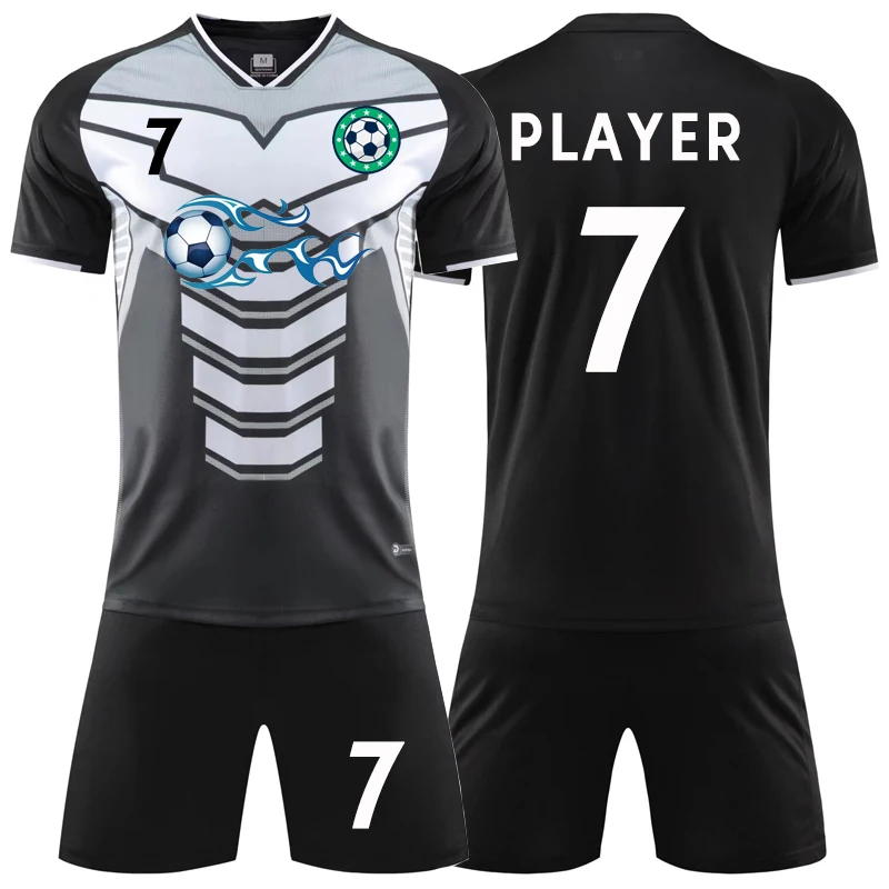 Men Kids Soccer Jersey Suit DIY Custom Patchwork Men Women Youth Children Breathable Football Training Uniform Clothes