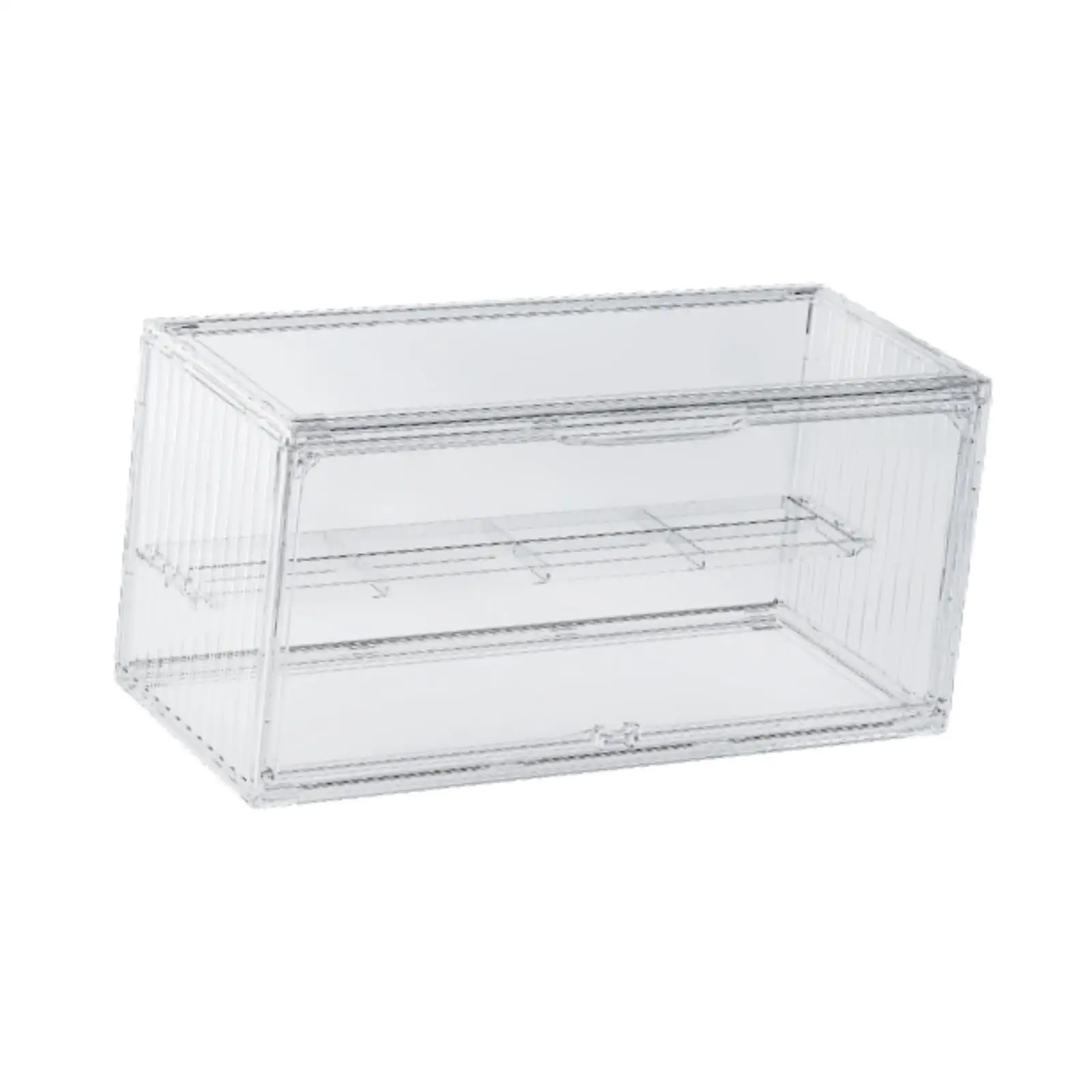 Storage Cabinet Display Box Organizer Protection Box Stones Versatile Countertop Clear Display Case Display Cabinet for Toys