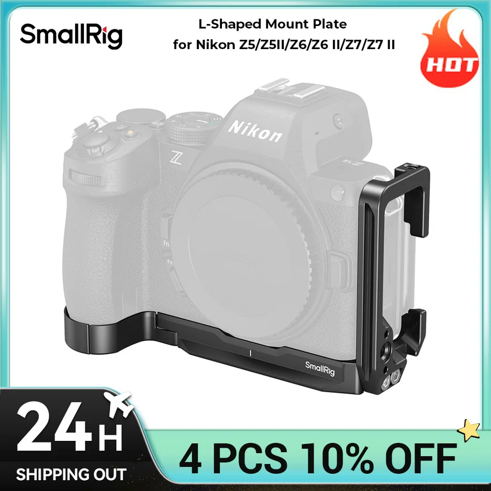 SmallRig Z5II / Z6II / Z7II L 型マウントプレート Nikon Z5、Z5II