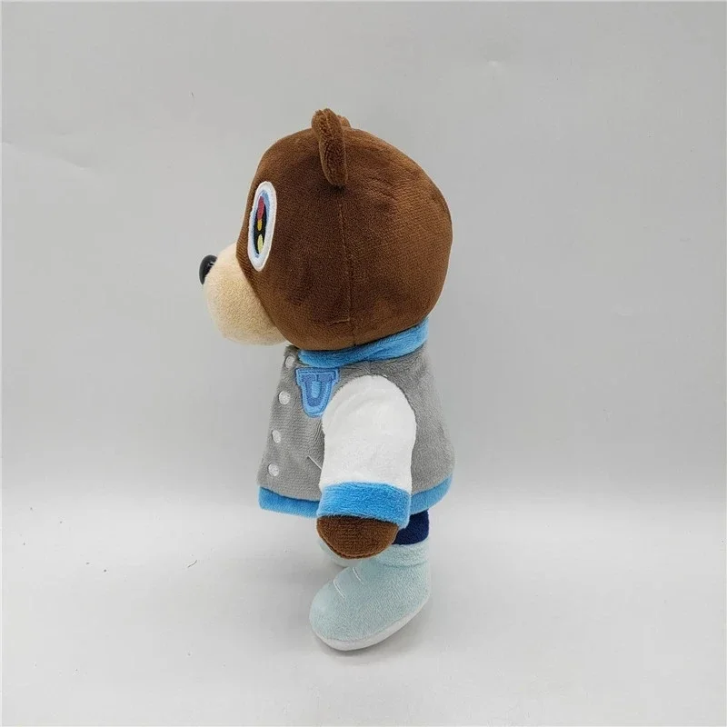 Nuovo caldo 26 cm Kawaii Kanye Dropout Orso Orsacchiotto Peluche Kanye West Laurea Morbido Farcito Home Room Decor Regalo Di Compleanno