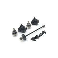 HWRC Upgrade Metal Center Drive Shaft Assembly Gearbox Differential Kit For WLtoys 1/14 144010 144001 144002 RC Car Parts