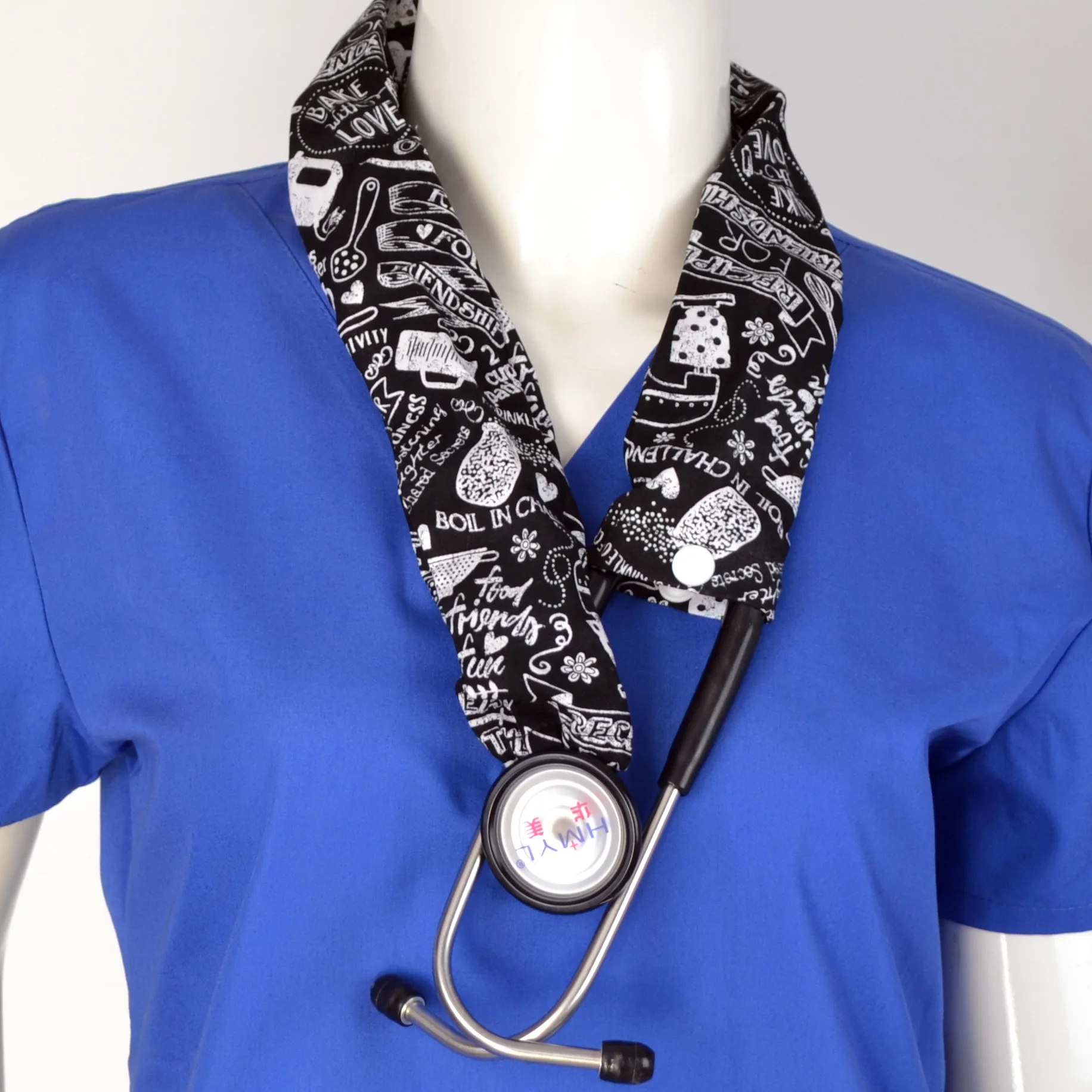 Stethoscope accessories Unisex Scrub Caps Cotton Adjustable Perfect Sewing Nurse Caps High Quality