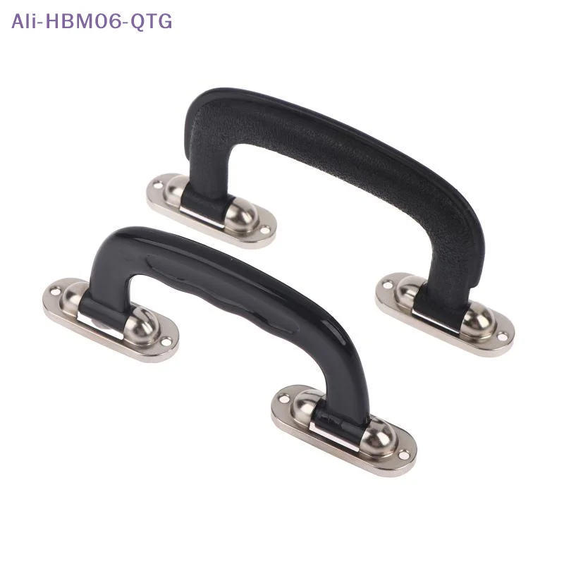 [New] 2PCS Black Plastic Carrying Handle Grip For Guitar Case Replacement Suitcase Box Luggage Handle Grip Bag Accessories