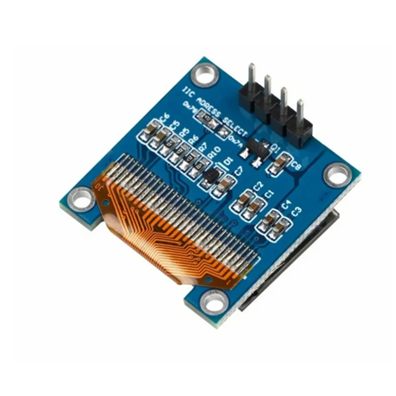 Módulo de placa de pantalla LCD OLED, controlador I2C, IIC, SSD1306, 4 pines, compatible con Arduino Raspberry Pi, 10 piezas, 0,96 pulgadas, 12864, 128X64