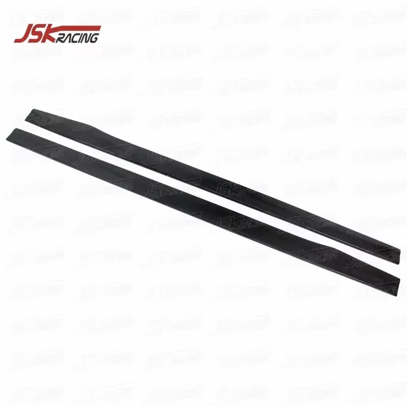 JSK Style Carbon Fiber Side Skirts Underboard Side Fin for 2015-2017 Fer-ra-ri California T Body Kit Plain Weave / Twill