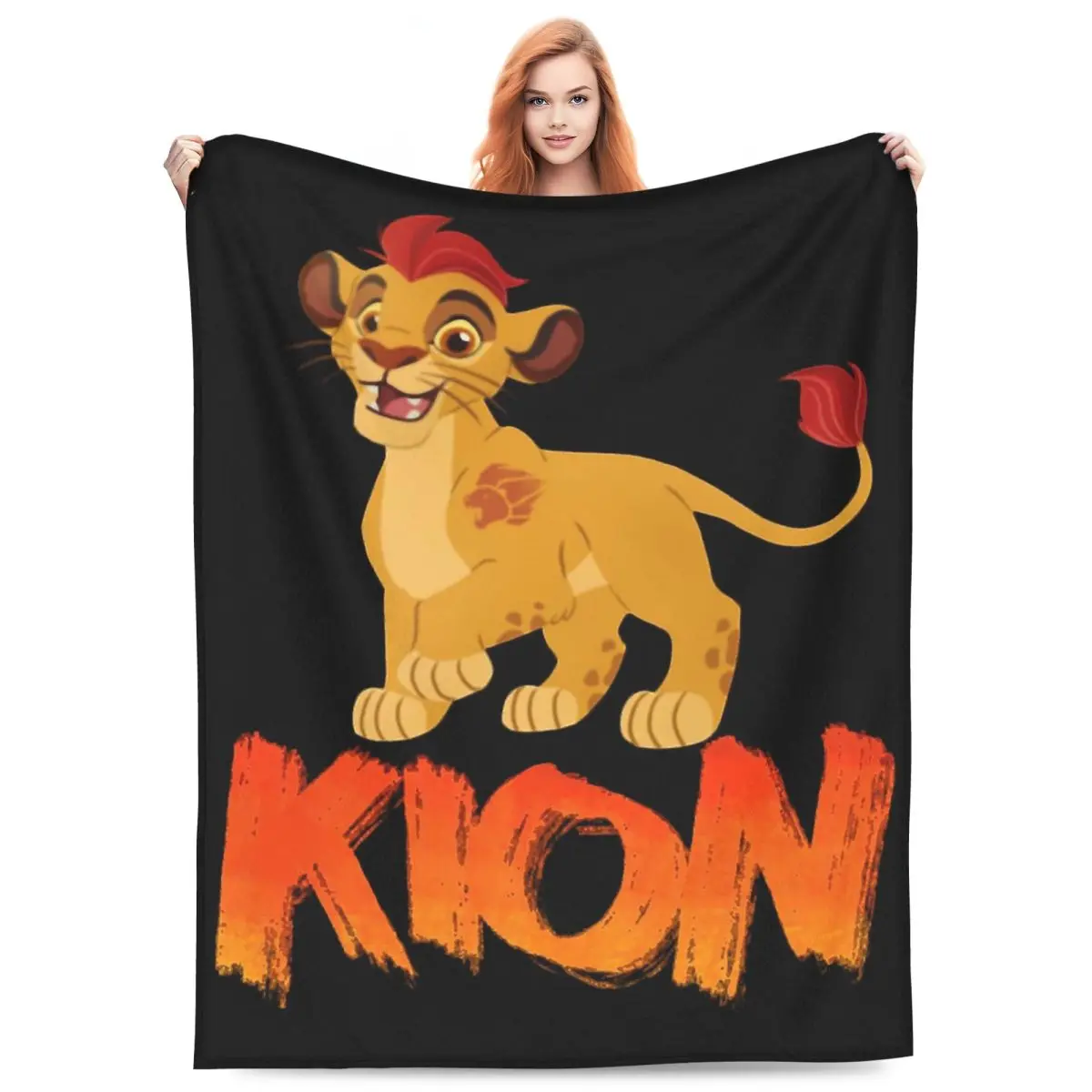 Lion Guard Kion Blankets Flannel Sofa Throw Blanket Lightweight for Couch Bedding Outdoor Throws Bedspread Quilt