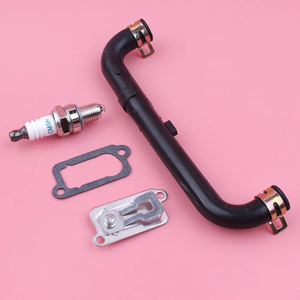 Imagem -04 - Válvula de Saída Óleo Assy Mangueira Tubo Spark Plug Kit para Honda Gx35 gx 35 Cortador de Grama Pequeno Tempos Motor Peças Reposição