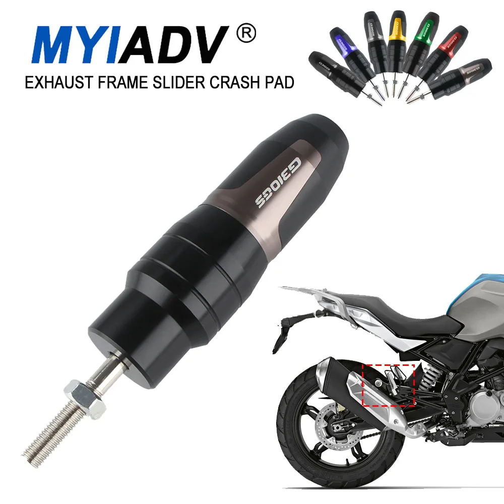 

Exhaust Frame Slider Crash Pad For BMW G310GS G 310 GS G310 GS 2017 2018 2019 2020 2021 Motorcycle Falling Protector Accessories