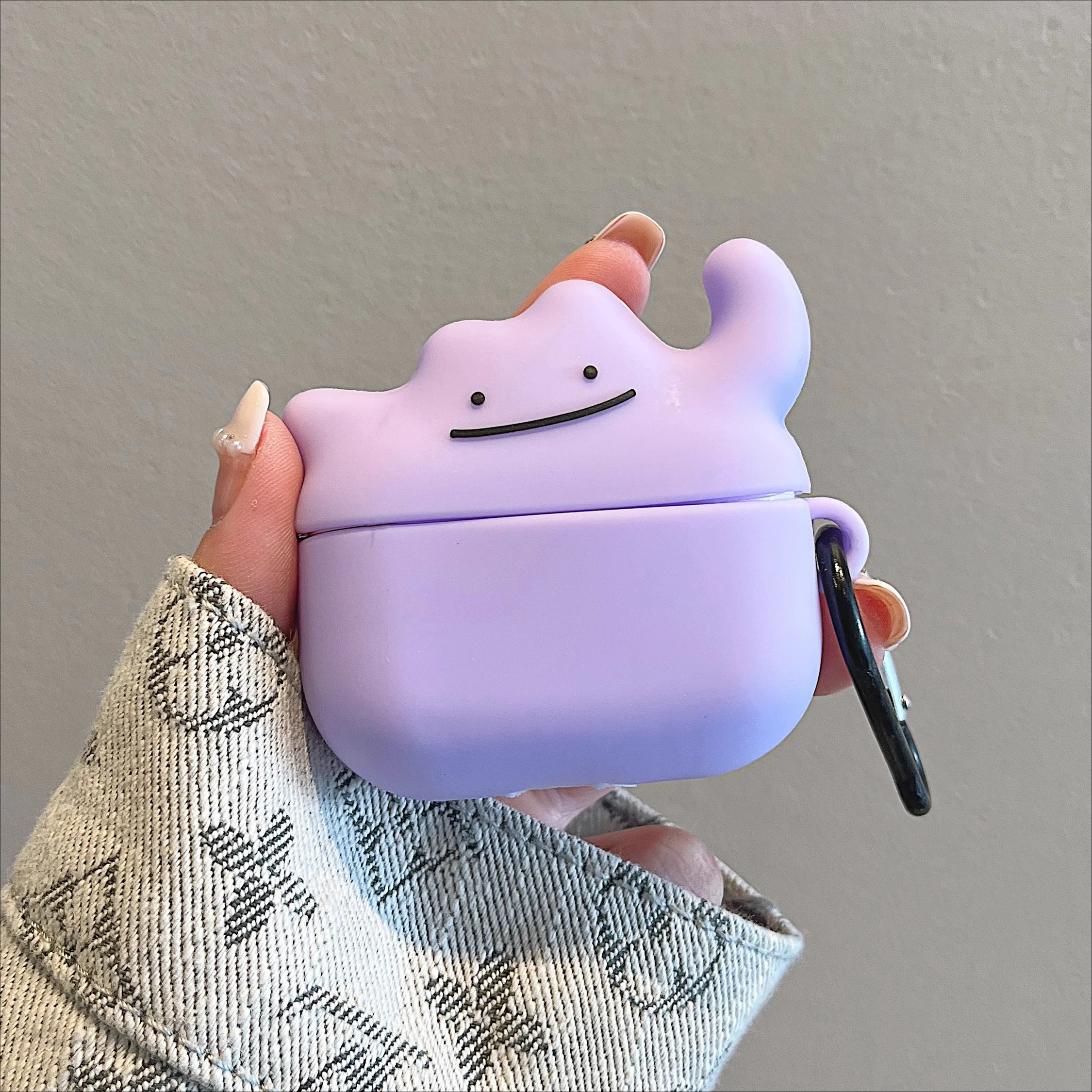 Ditto ل Airpods Pro3 1 2 3 4 Pro Pro 2 Pro 3 حافظة سماعة أذن من السيليكون ملحقات لطيفة هدية سميكة من السيليكون المقاوم للصدمات
