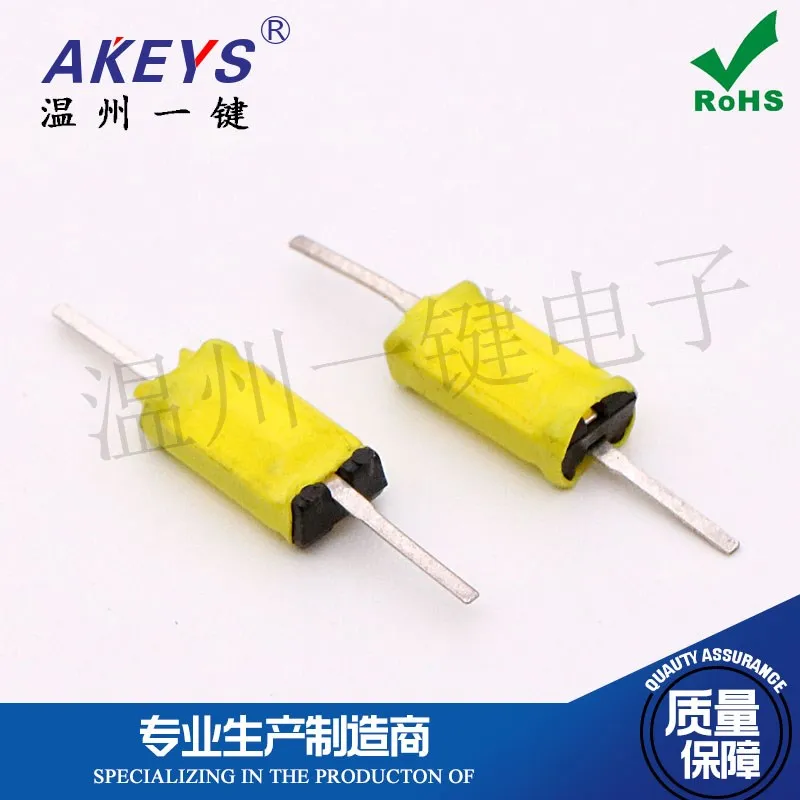 10pcs Single ball switch SW-100 Single two-way vibration vibration sensor Tilt switch Ball
