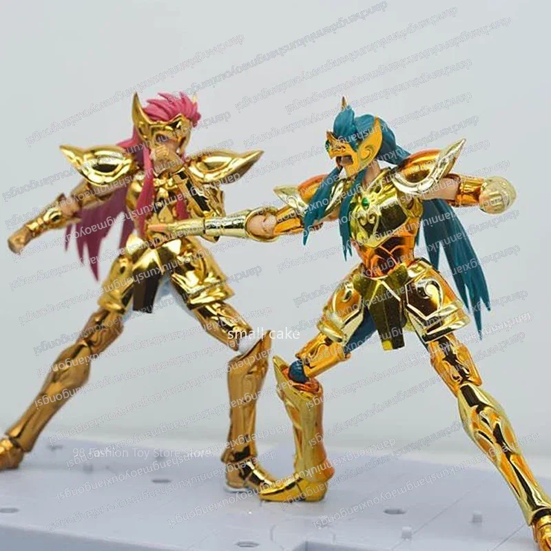 In Stock SG DDP Model Saint Seiya EX Myth Cloth Gold Aquarius Camus with Mini Totem/object Zodiac Knight Action Figure Toy