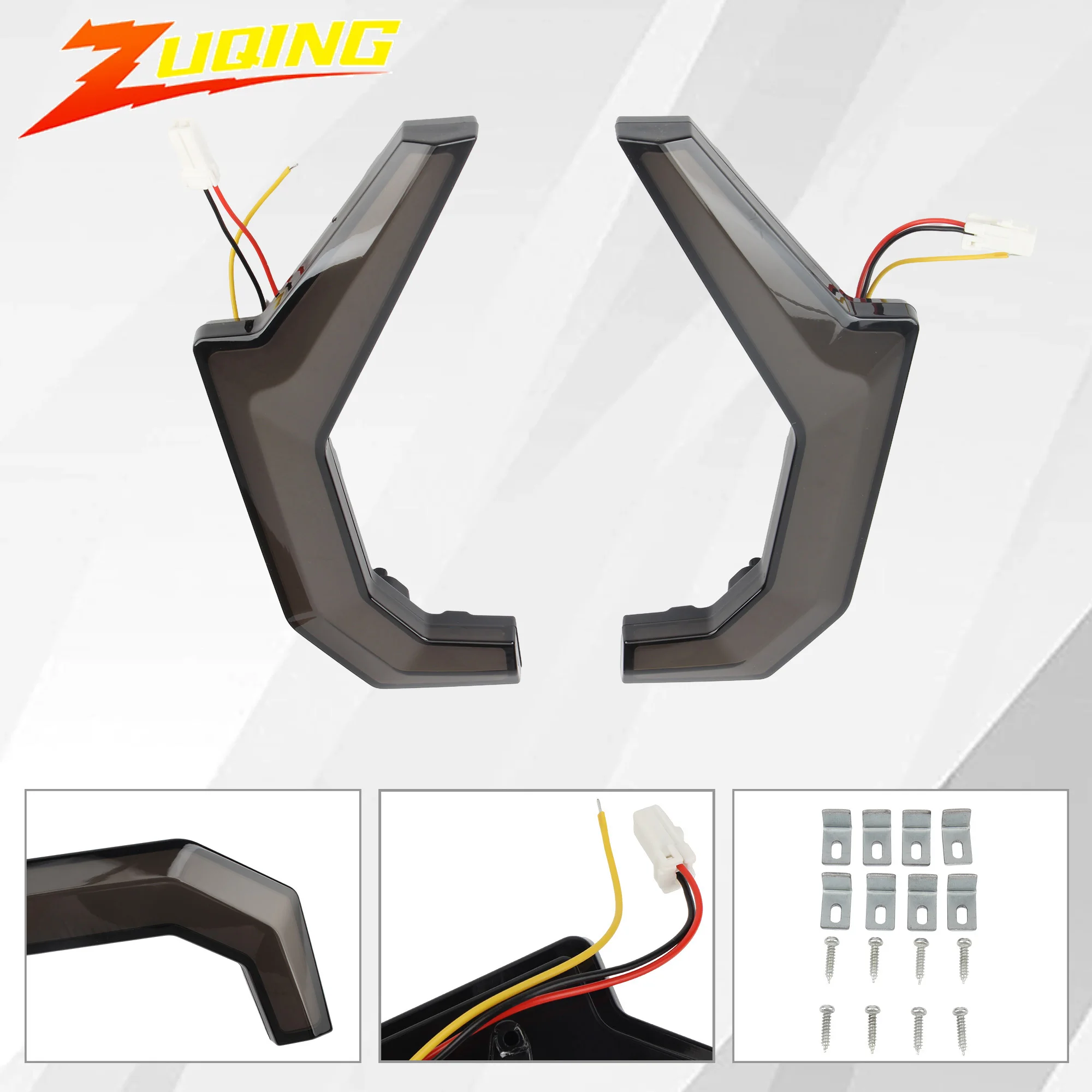 

UTV ATV Front Turn Signal LED Daytime Running Lights DRL For Polaris RZR XP 4 1000 2014 - 2018 RZR 900 XC 900S Accessories