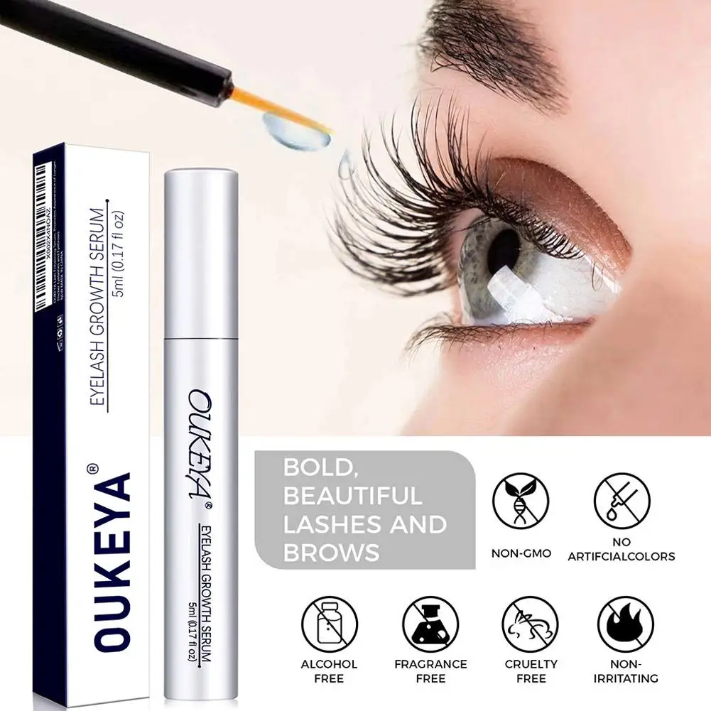 1 pz Crescita Delle Ciglia Liquido Crescita Rapida Siero Trattamento Allungamento Siero addensare Occhio allungare Curl Lash H1A6