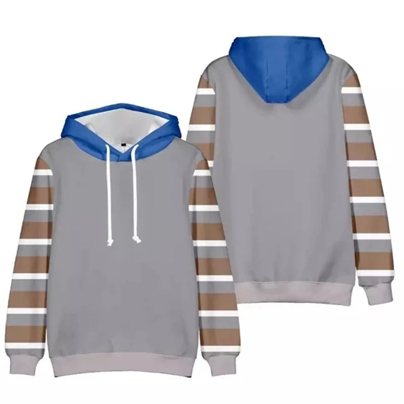 Horror Comic 3D Print Sporty Men Women Hooded Sweatshirt Cosplay Party Harajuku Y2K Casual Loose Couple Long Sleeve Clothing Top - view 3