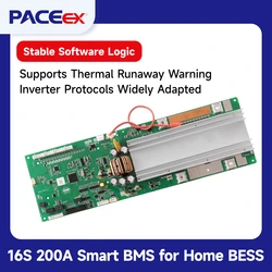PACEex 16S 200A Overvoltage Protection BMS PACE High Qualify 200A BMS