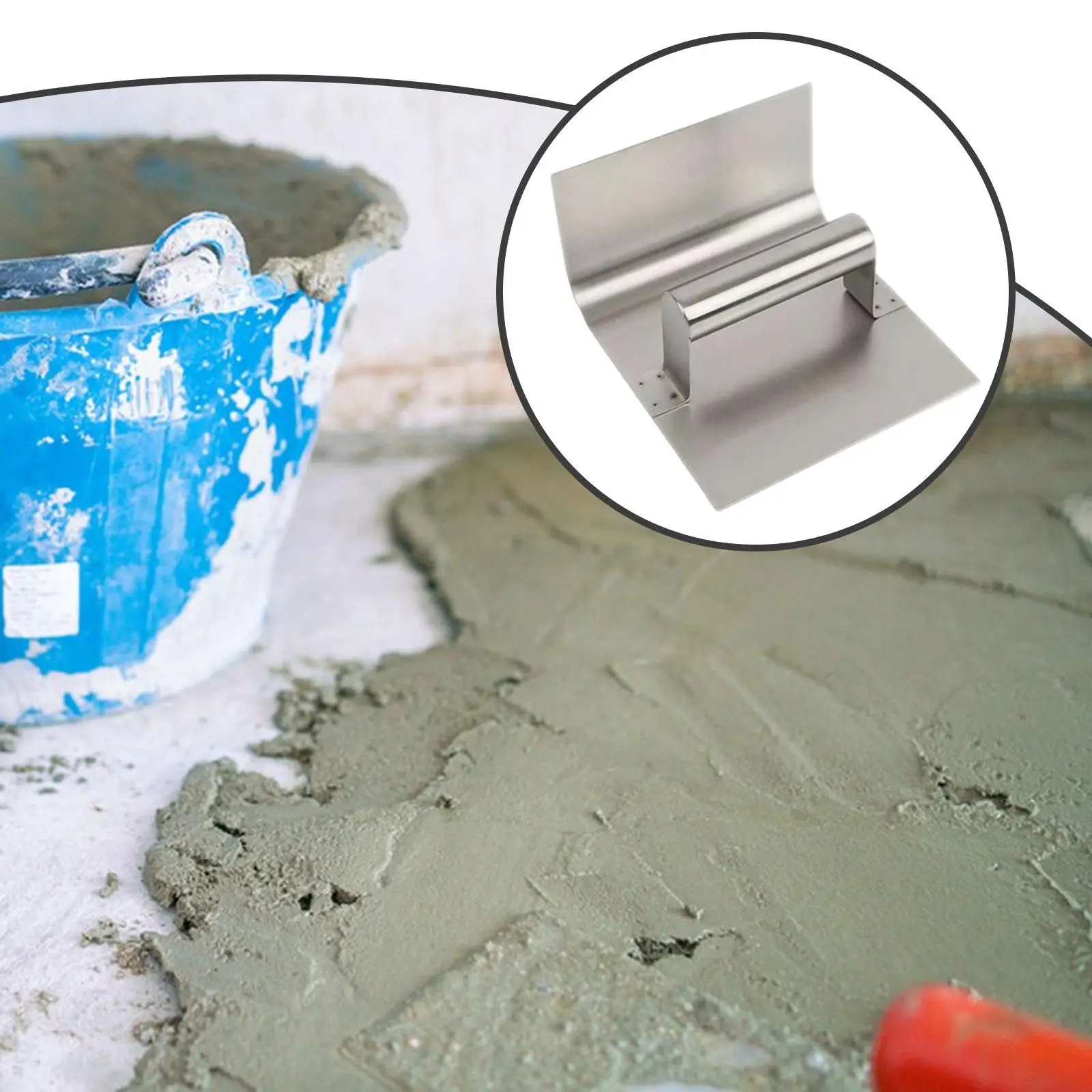 

Drywall Corner Tool DIY Sturdy for Smoothing and Shaping Corners Curb Trowel
