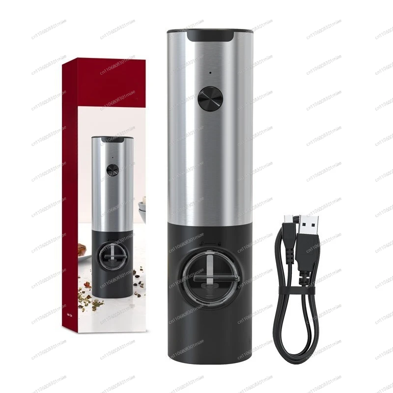 

Electric Pepper Grinder Automatic Salt Pepper Mill Bottle Household Sea Salt Spice Grinding Tool