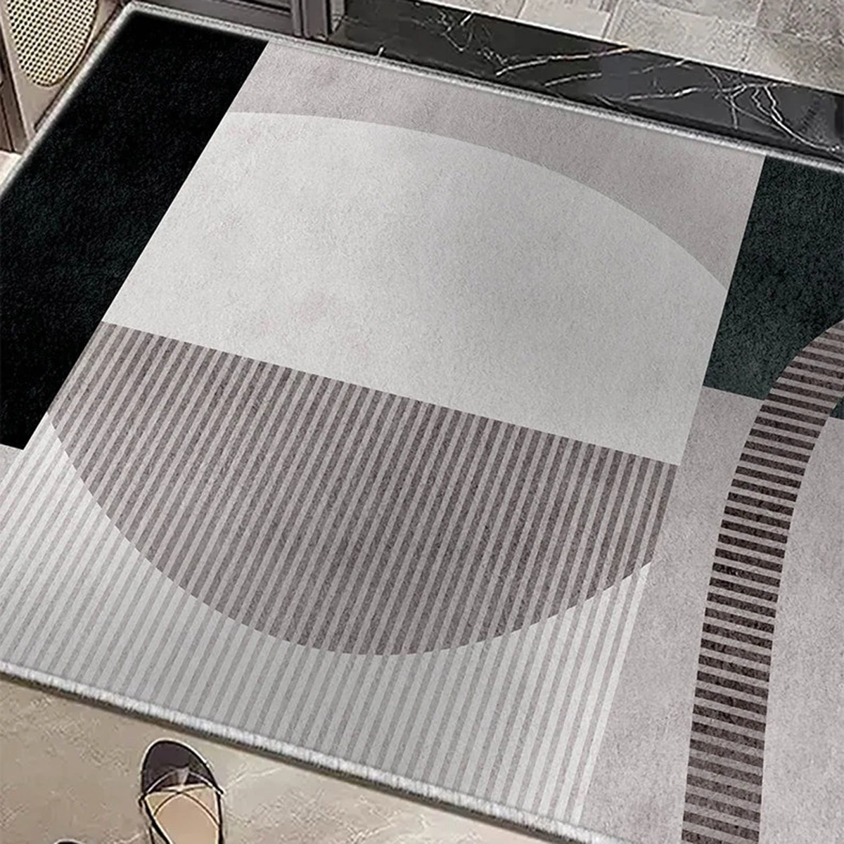 Geometric Pattern Home Entrance Doormat Dirt Trapping Welcome Rug Entry Door Mats Washable Non-slip Carpet Tapete De Entra 바닥매트