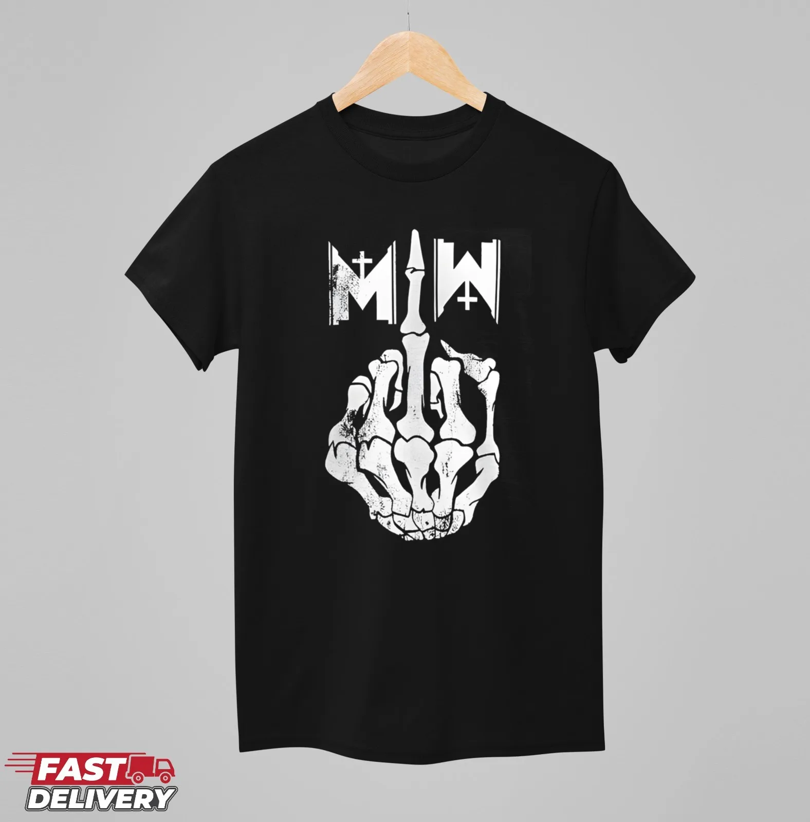 

Motionless in White T-Shirt, Finger Middle Motionless Class Shirt, Gift for Fans